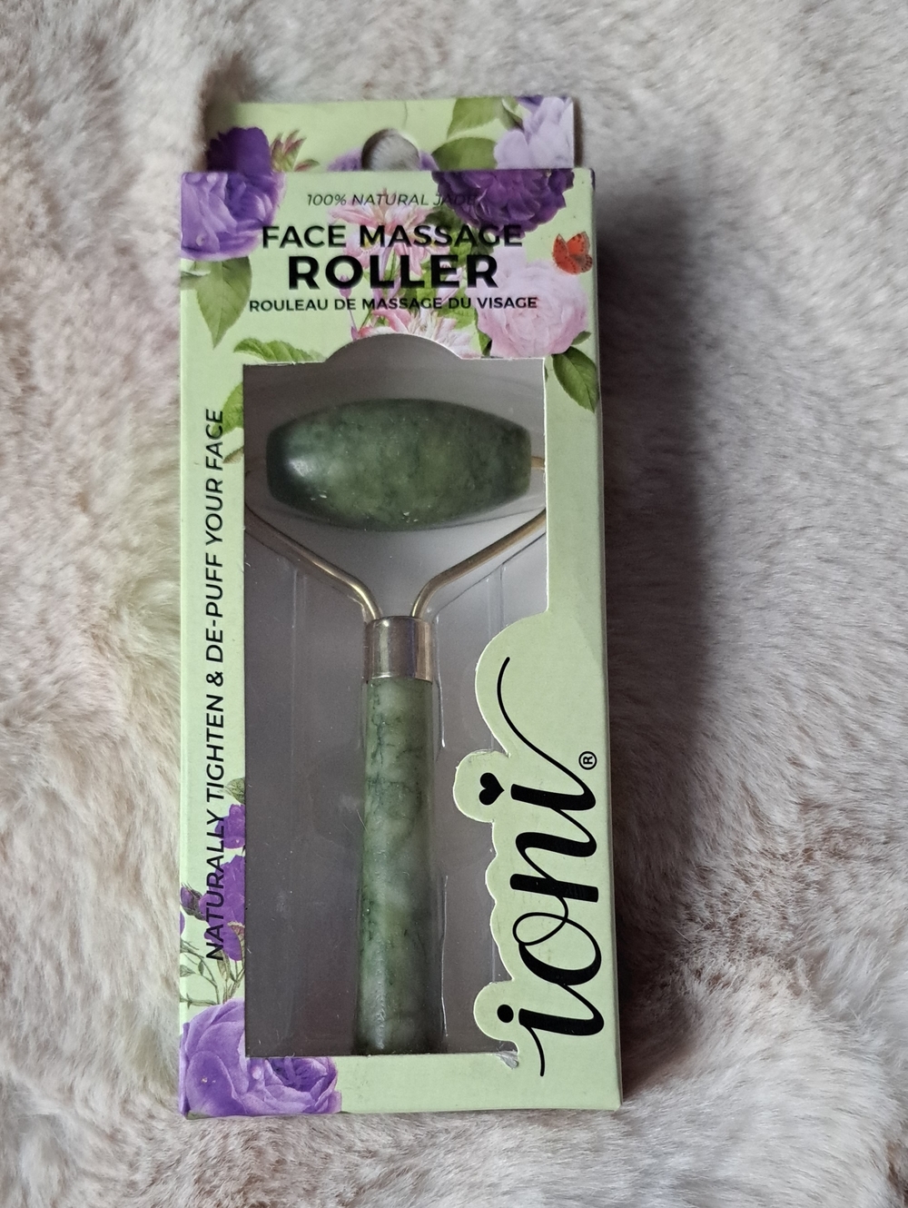 Iconi Green Jade Face Massage Roller - Depuff & Tighten